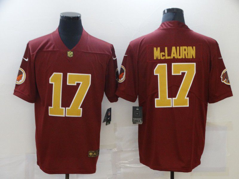 Men Washington Redskins #17 Mclaurin red Nike Limited Vapor Untouchable NFL Jerseys->washington redskins->NFL Jersey